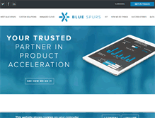 Tablet Screenshot of bluespurs.com